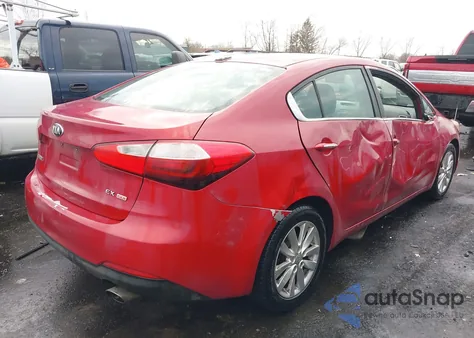 2015 Kia Forte Ex from USA, damaged, VIN KNAFX4A81F5317621